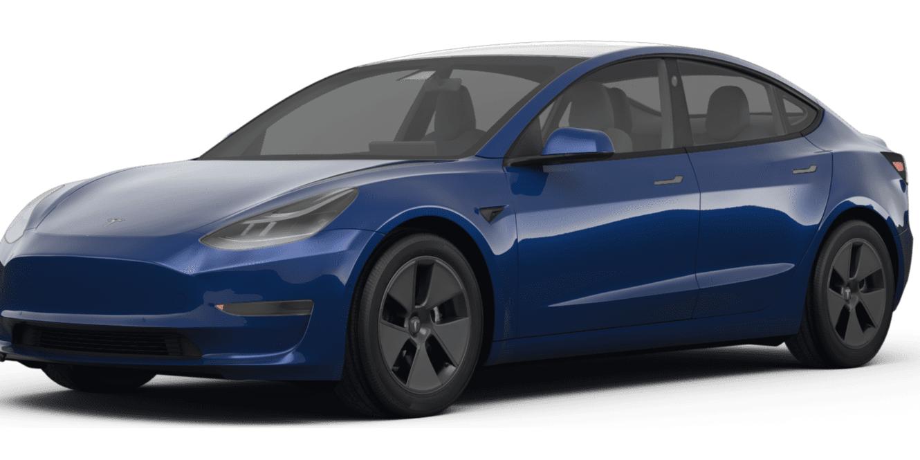 TESLA MODEL 3 2022 5YJ3E1EC9NF248604 image